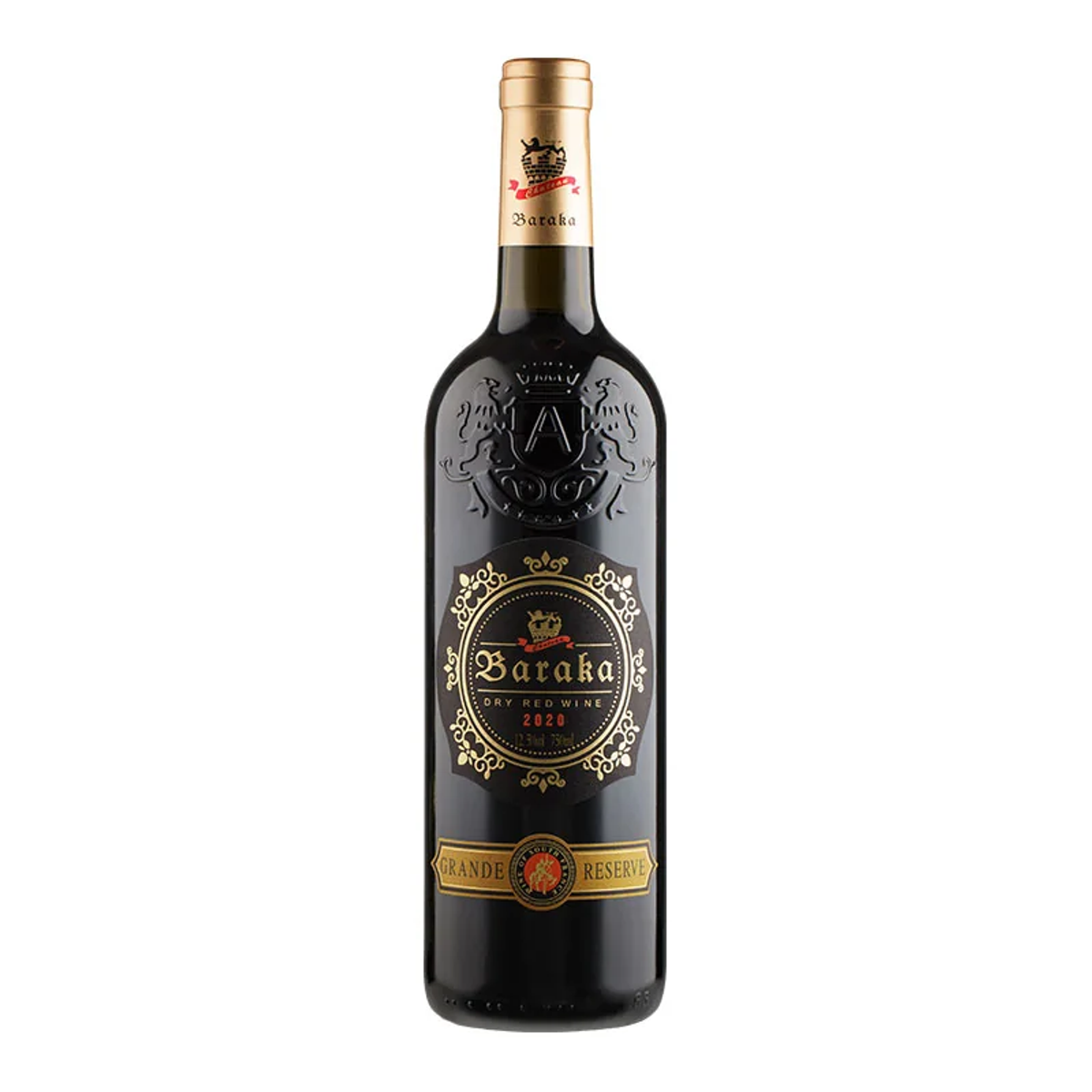 Embossed Red Wine Gift Set