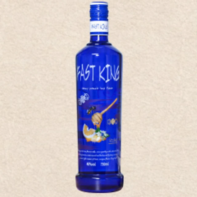 FASTKING Blue Bottle Honey Grapefruit Tea Flavored Vodka