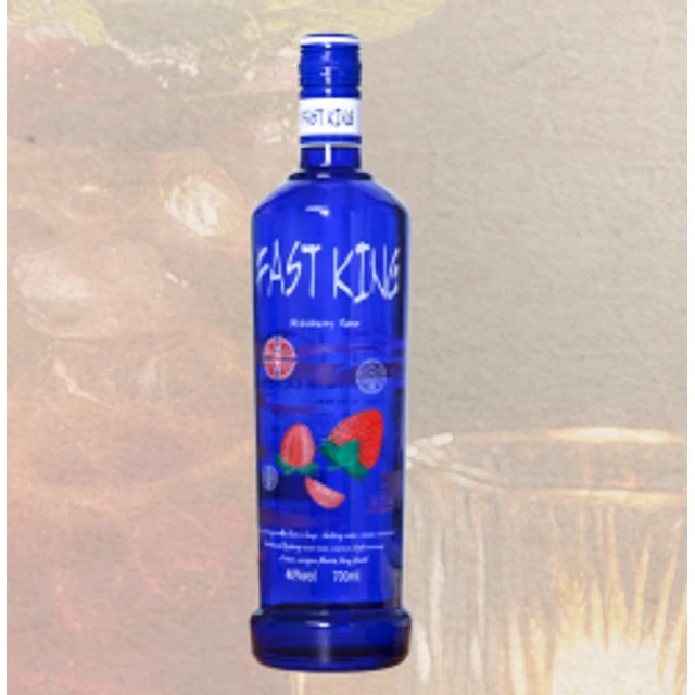 FASTKING Blue Bottle Strawberry Vodka